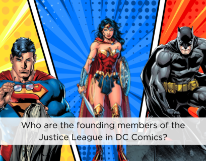 founding members of the Justice League in DC Comics