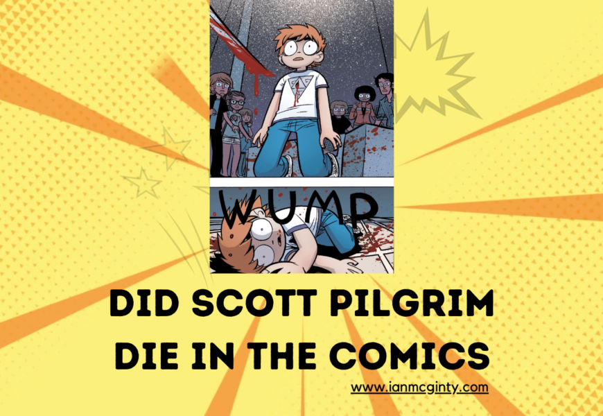 Did scott pilgrim die in the Comics